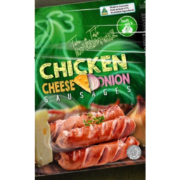 Photo of Zeal Chicken Sausages Cheese & Onion