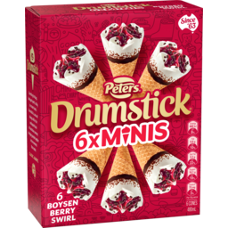 Photo of Peters Drumstick Minis Boysenberry Swirl