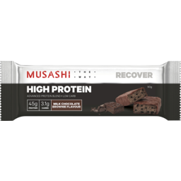Photo of Musashi High Protein Bar Milk Chocolate Brownie 90g