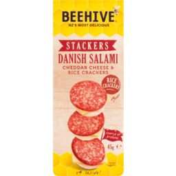Photo of Beehive Salami Stackers Danish 45g