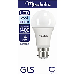 Photo of Mirabella LED GLS BC 14 Watt