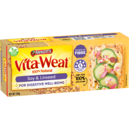 Photo of Arnott's Vita-Weat Crispbread Soy & Linseed 250g