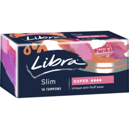 Photo of Libra Slim Super Tampons 16 Pack