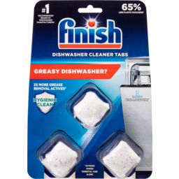 Photo of Finish Dishwasher Cleaner Tablets 3 Pack