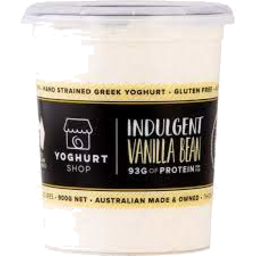 Photo of Yoghurt Shop Vanilla Bean 900g