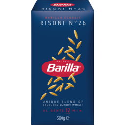 Photo of Barilla Classic Risoni Pasta, 500g 500g