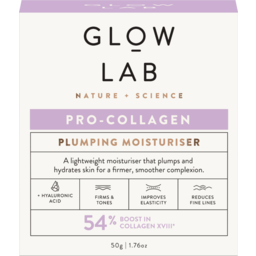 Photo of Glow Lab Plumping Moisturiser 50g