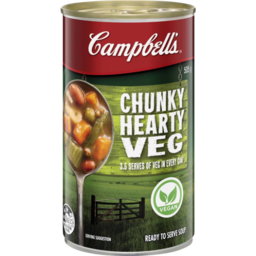Photo of Campbells Soup Chunky Hearty Vegetables 505gm