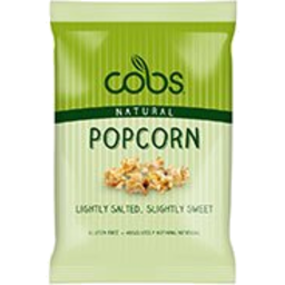 Photo of Cobs Lightly Salted & Slightly Sweet Natural Popcorn