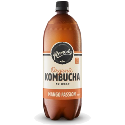 Photo of Remedy Kombucha Mango Passion 1.25L
