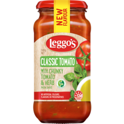 Photo of Leggo's Leggo’S Classic Tomato With Chunky Tomato Herb Pasta Sauce