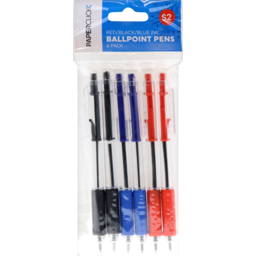 Photo of Paperclick Ball Point Pens 6 Pack