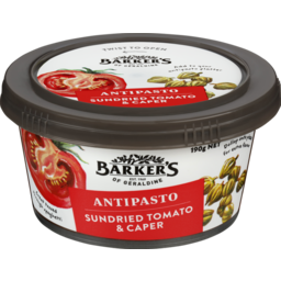 Photo of Barker’S Of Geraldine Barker's Antipasto Sundried Tomato & Caper 190g