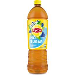 Photo of Lipton Ice Tea No Sugar Lemon Tea Iced Tea Bottle 1.5l