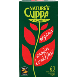 Photo of Natures Cuppa - English Breakfast Tea Bags 60 Pack
