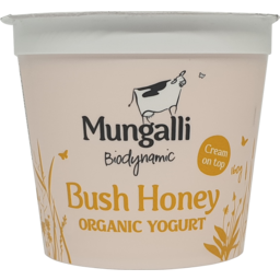 Photo of MUNGALLI CREEK Org Bush Honey Yoghurt 160g