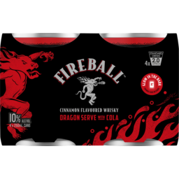Photo of Fireball & Cola Can