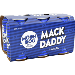 Photo of Moon Dog Mack Daddy Dark Ale Cans 6pk