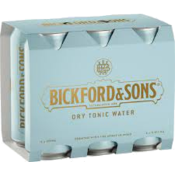 Photo of Bickfords Dry Tonic 6x250ml 6x250ml