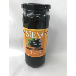 Photo of Siena Pitted Black Olives 440g