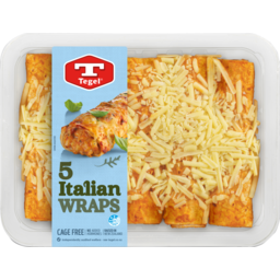 Photo of Tegel Wraps Italian 5 Pack