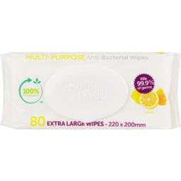 Photo of Spring Fresh Wipes Cleaning Lemon 80 Pack