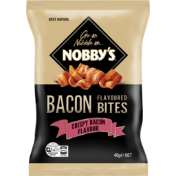 Photo of Nobby's Crispy Bacon Flavoured Bites 40g