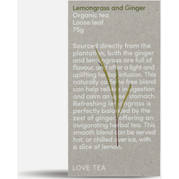 Photo of LOVE TEA Lemongrass & Ginger Tea Loose Leaf