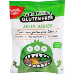 Photo of Simply Wize Irresistible Gluten Free Jelly Babies 150g