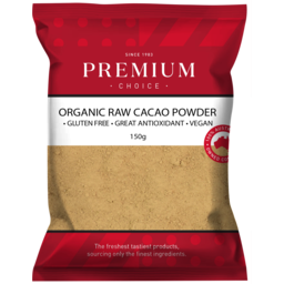 Photo of Premium Choice Organic Cacao Powder Raw Gluten Free