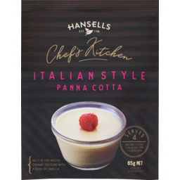 Photo of Hansells Chef's Kitchen Italian Style Panna Cotta 65g