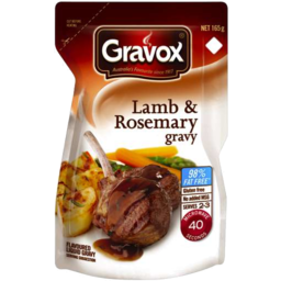 Photo of Gravox® Lamb & Rosemary Liquid Gravy Pouch 165g 165g