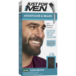 Photo of Just For Men Moustache & Beard Natural Dark Brown-Black