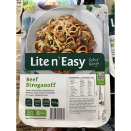 Photo of Lite N Easy Beef Stroganoff