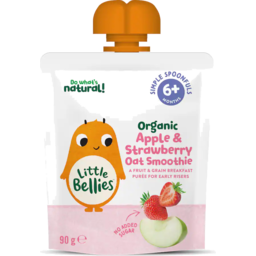 Photo of Little Bellies Organic Baby Food 6+ Months Apple Berry Smoothie