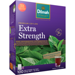 Photo of Dilmah Premium Extra Strength Ceylon Tea Bags 100pk