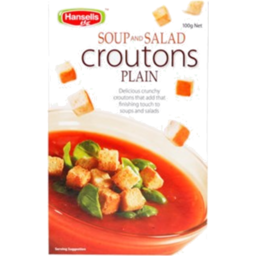 Photo of Hansells Soup & Salad Croutons Plain 100g 