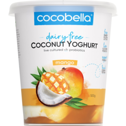 Photo of Cocobella Dairy Free Mango Coconut Yoghurt 500g
