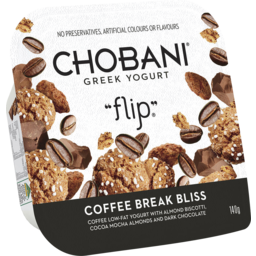 Photo of Chobani Greek Yogurt Flip Coffee Break Bliss 140gm