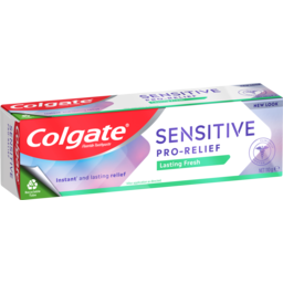Photo of Colgate Sensitive Pro-Relief Lasting Fresh Toothpaste, , Clinically Proven Sensitive Teeth Pain Relief 110g