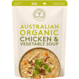 Photo of Australian Organic Food Co - Chicken Spelt & Vegetable Soup