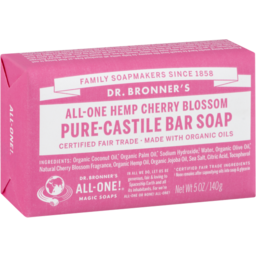Photo of DR BRONNERS:DRB Cherry Blossom Castile Soap Bar