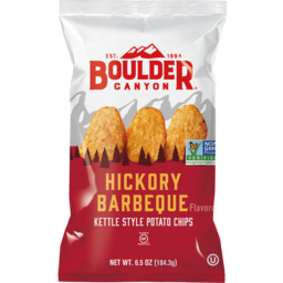 Photo of Boulder Canyon Hickory Barbeque Kettle Potato Chips