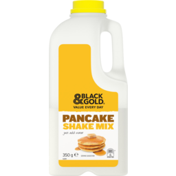 Photo of Black & Gold Pancake Shake Mix