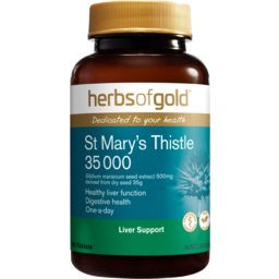 Photo of HERBS OF GOLD St Mary's Thistle 35 000 60tabs