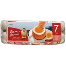 Photo of Farmer Brown Free Range Egg Size 7 12 Pack