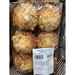 Photo of Apple Crumble Muffins 6 Pack