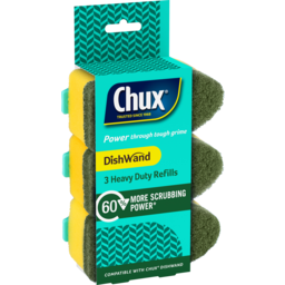 Photo of Chux® Dishwand Heavy Duty Refills 3 Pack