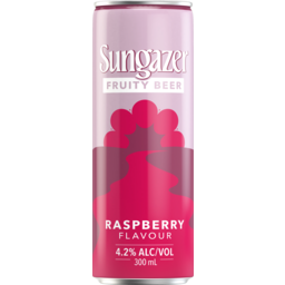 Photo of Sungazer Fruity Beer Raspberry Can