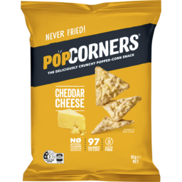 Photo of Popcorners Cheddar Cheese Popped-Corn Chips Share Pack 85g 85g